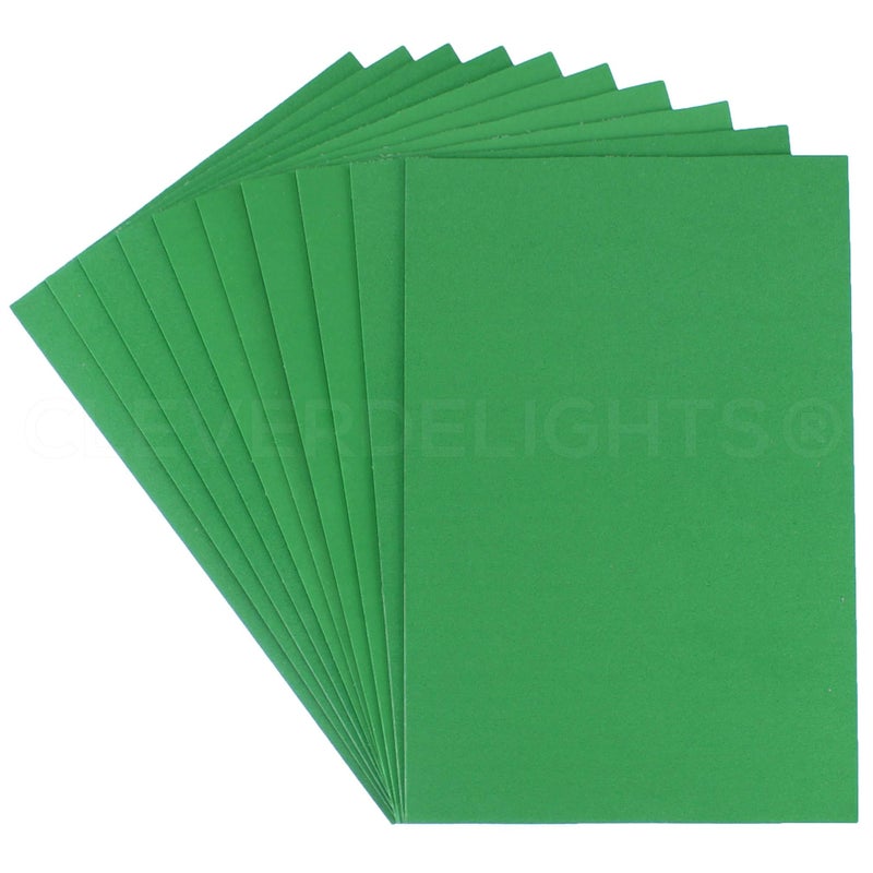 CleverDelights 10 Pack - CleverDelights 8" x 12" Foam Sheets - Assorted Colors - Large Self Adhesive Craft Sheets - 8x12 Inch - Image 2
